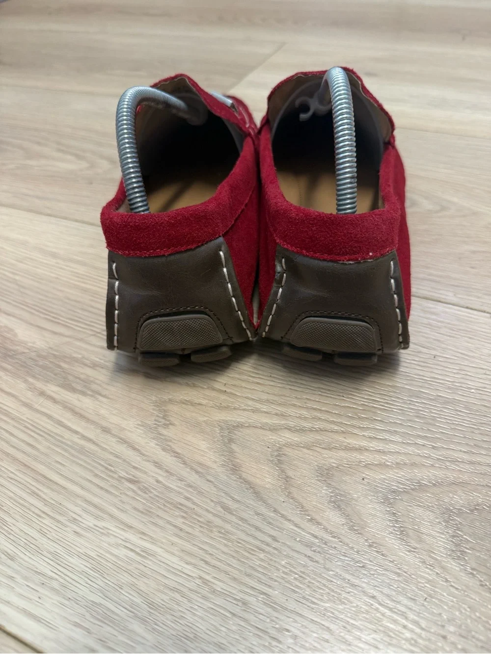 Alfani James Red Suede Bit Driving Loafers Men’s Size 11.5